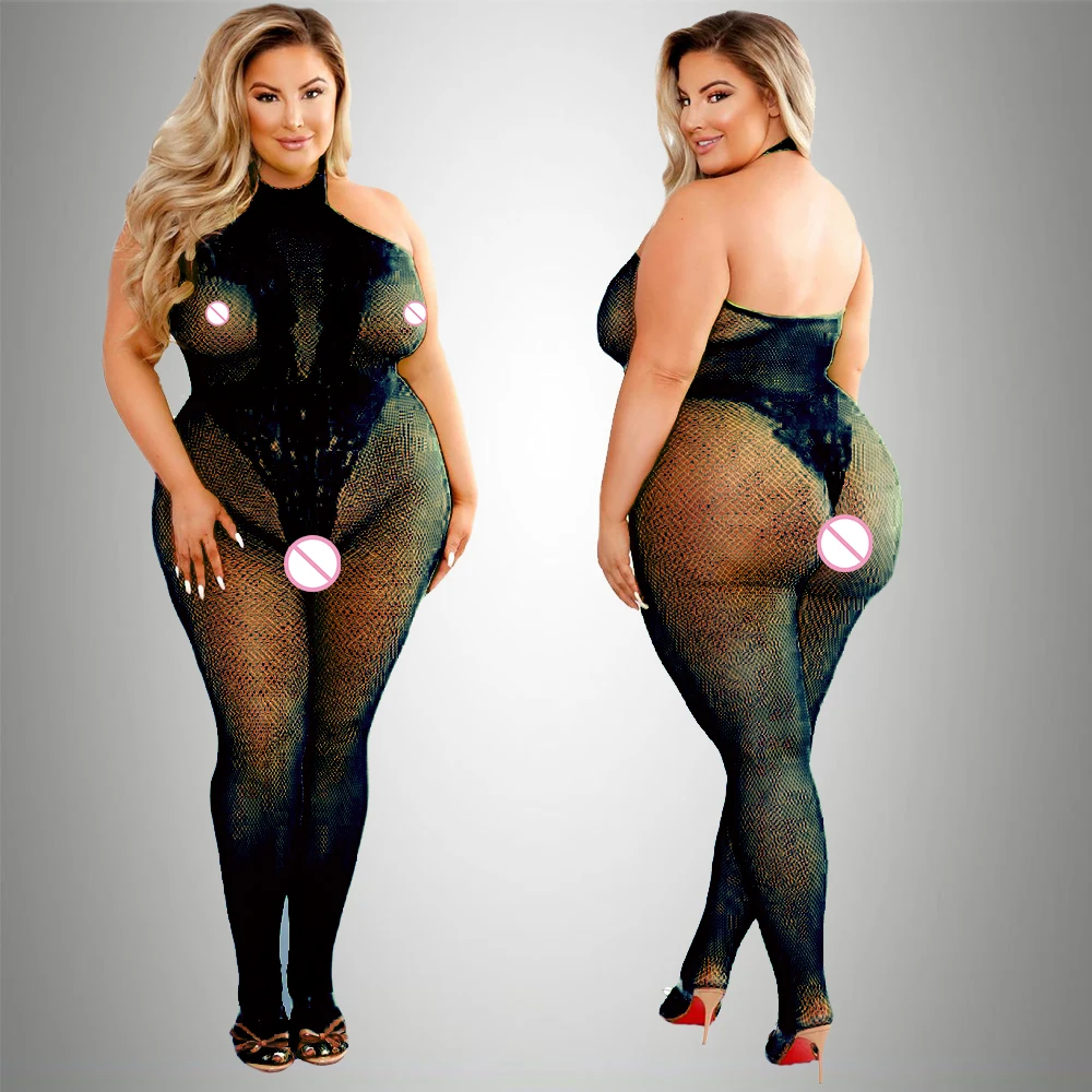 Fishnet Stocking Women - 2024 Plus Size Bodystocking Hot Bodysuits
