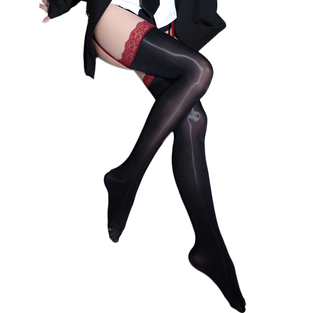 Patchwork Oil Glossy Shiny Pan - огляд і ціна Tights Pantyhose Sheer