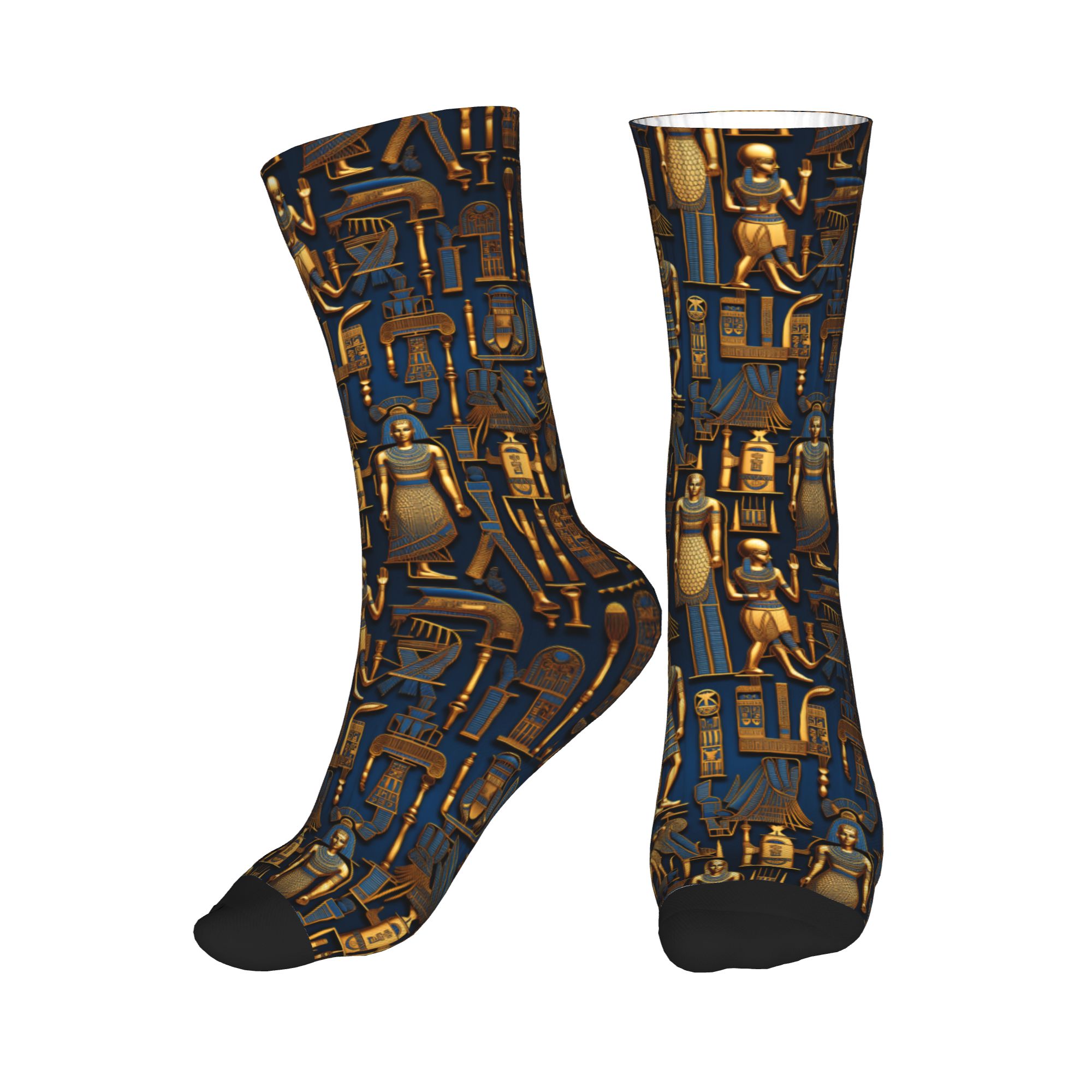 Egyptian Gods And Symbols Patt - огляд і ціна Dress Sock Men