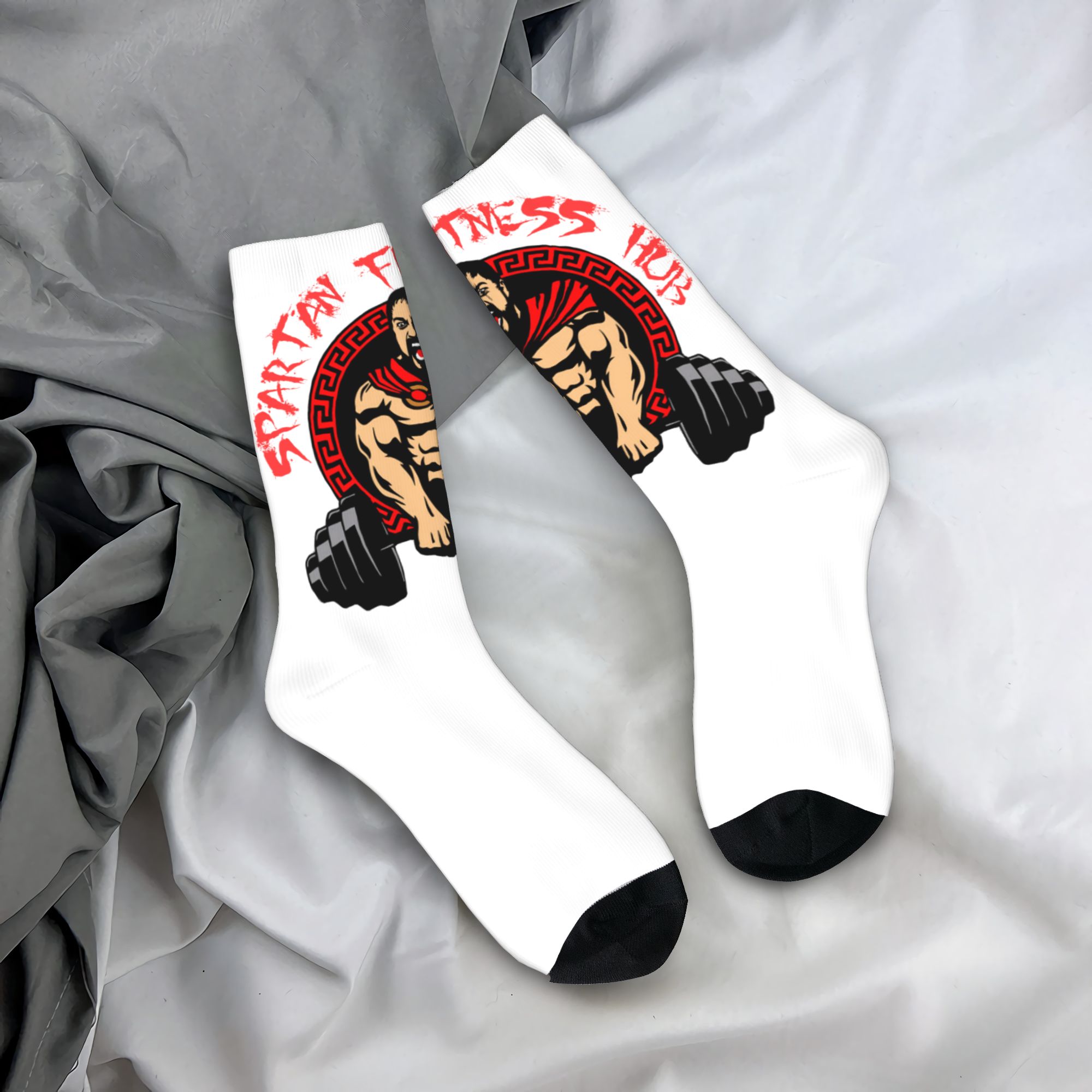 Custom Spartan Gym Men's Crew  - огляд і ціна Dress Sock Men