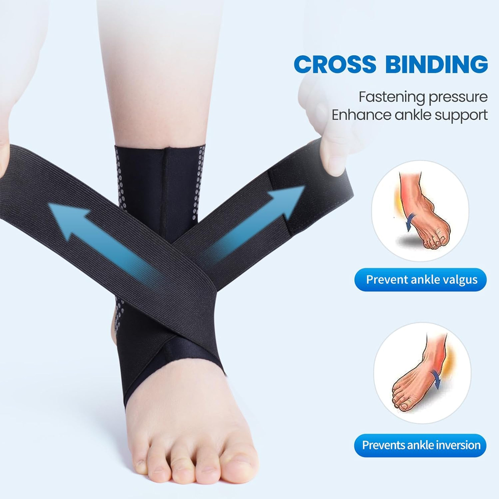 1Pcs Adjustable Compression An - огляд і ціна Ankle Brace Sock