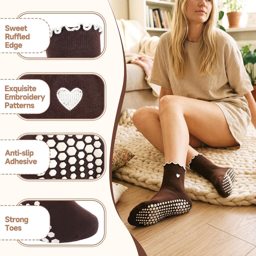 Stylish Yoga Socks with Non-Sl - огляд і ціна Grip Sock Yoga
