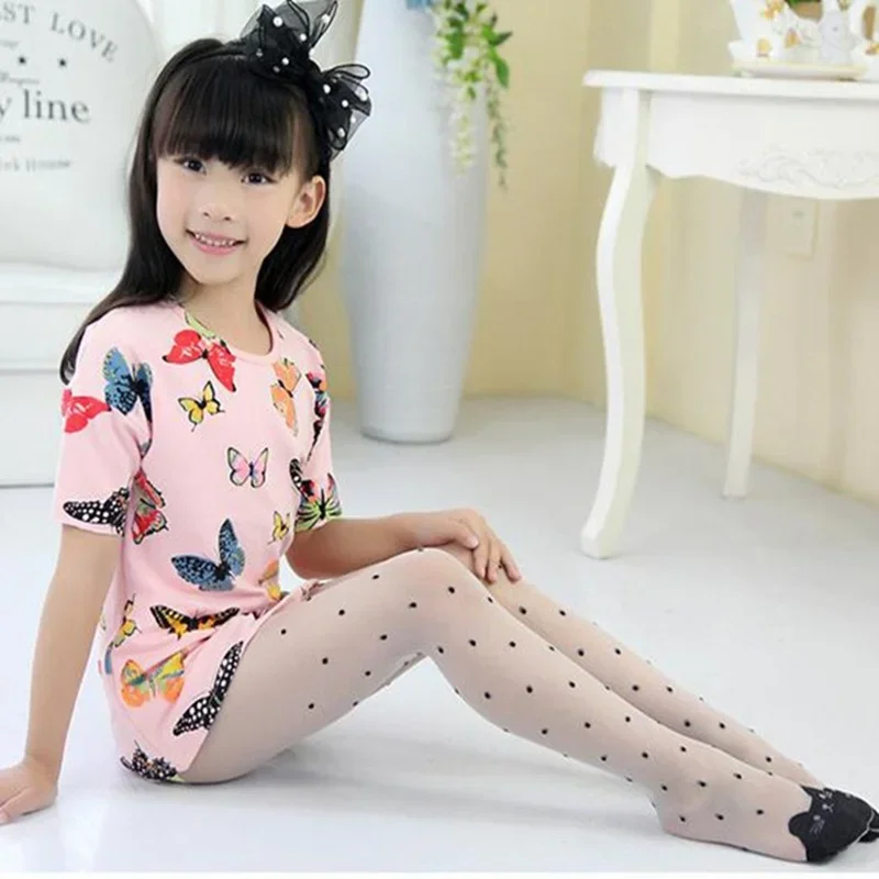 Sweet Cat Printed Girls Pantyh - огляд і ціна Tights Pantyhose Sheer