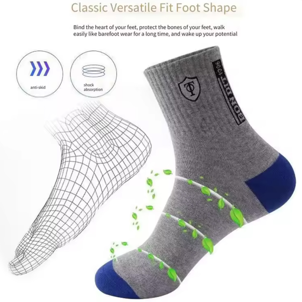 Men's5/10-Pack Premium Thermal - огляд і ціна Cotton Crew Sock Pack