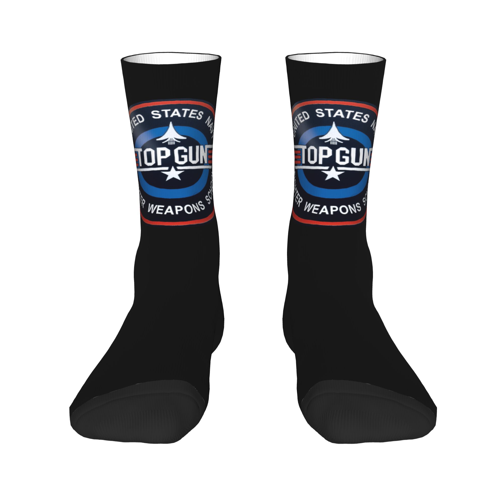 Custom Fun Men's Air Force Fig - огляд і ціна Dress Sock Men