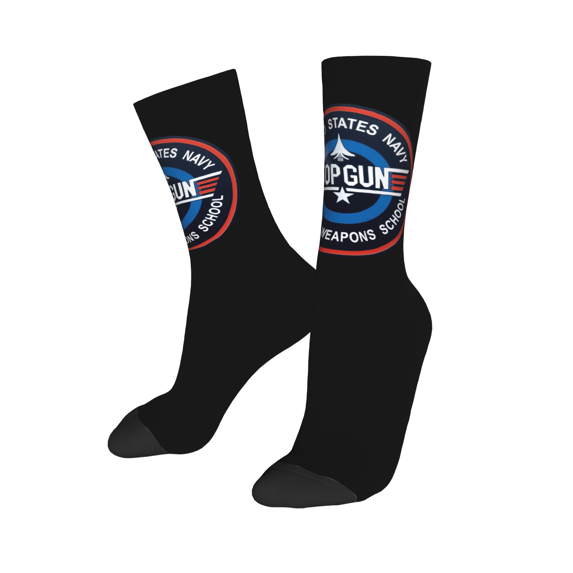 Custom Fun Men's Air Force Fig - огляд і ціна Dress Sock Men