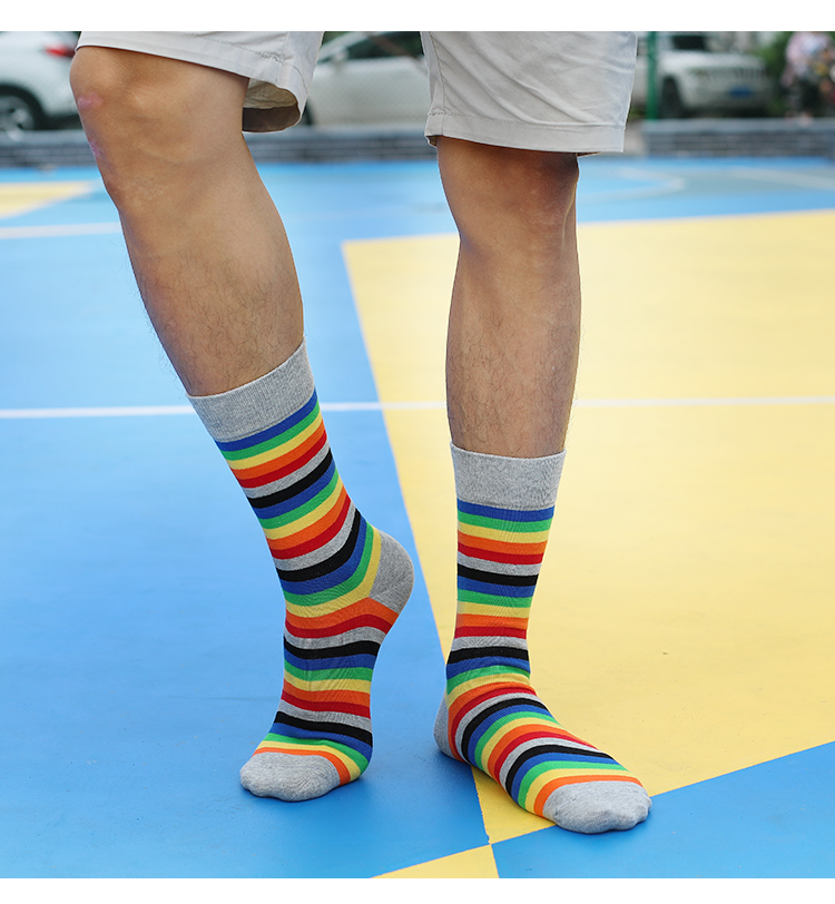 5Pairs Mens Fun Dress Socks, P - огляд і ціна Cotton Crew Sock Pack