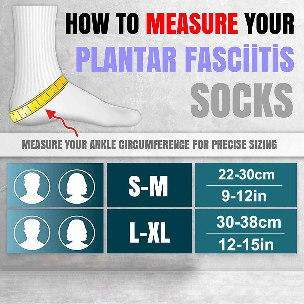 1Pair Plantar Fasciitis Compre - огляд і ціна Ankle Brace Sock