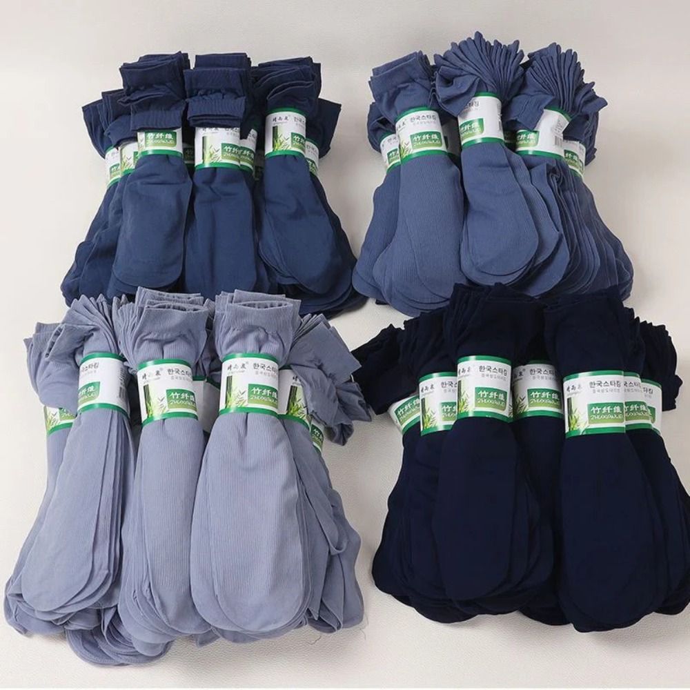 10pairs Casual Breathable Men  - огляд і ціна Silk Sock Bamboo