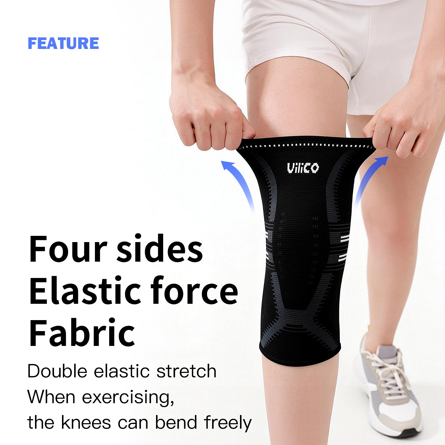 1PCS Knee Brace for Women & Me - огляд і ціна Compression Sleeve Calf
