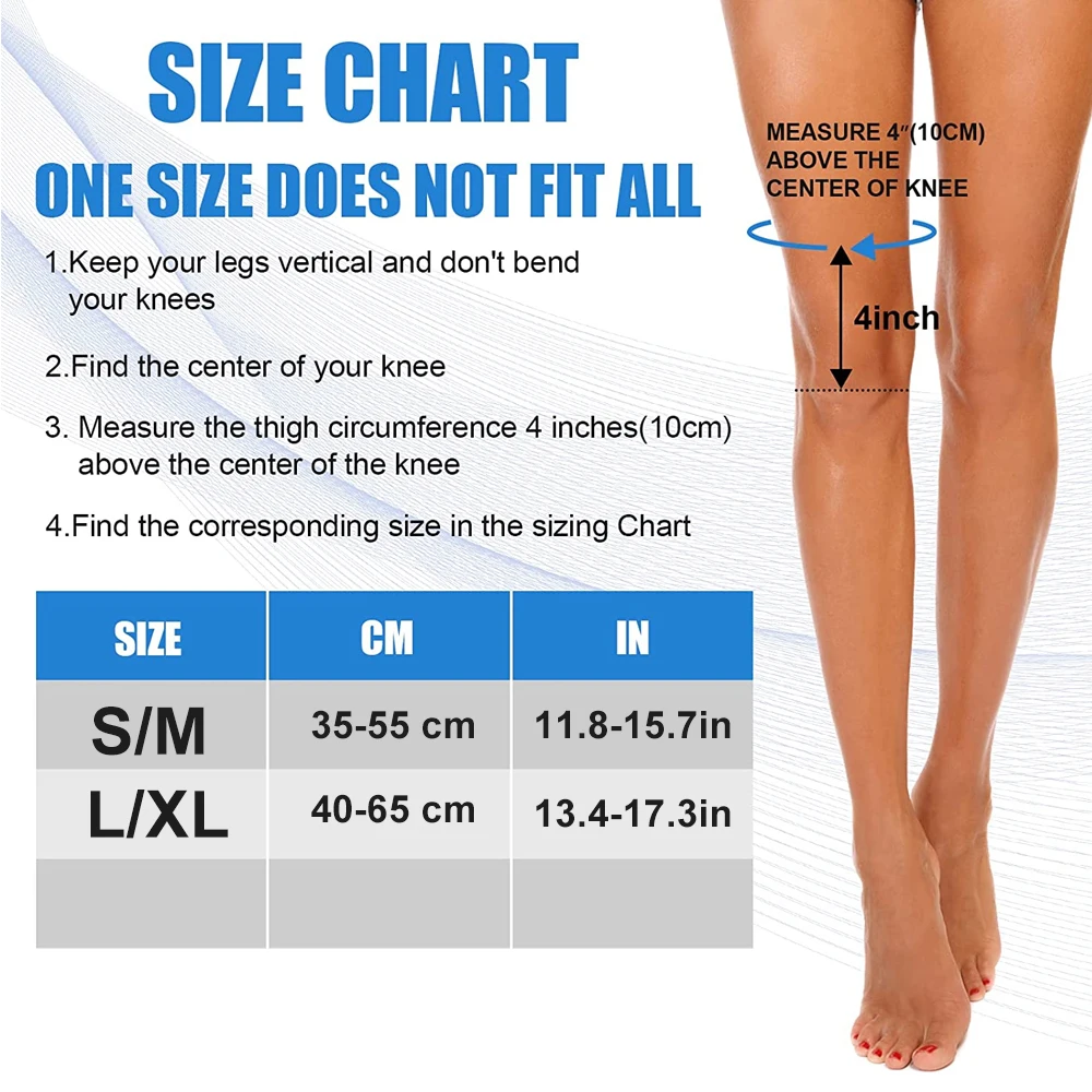 1 Pair Knee Brace for Women an - огляд і ціна Compression Sleeve Calf
